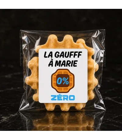 Paquet de Gaufff ZERO Nature